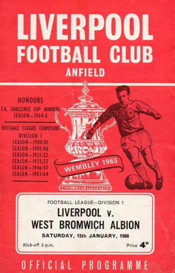 Match programme
